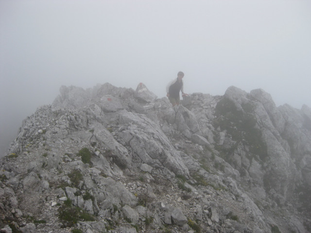 Foto: Wolfgang Lauschensky / Wandertour / Reißkofel 2371m Überschreitung / Ostgratrücken / 28.08.2010 19:23:23