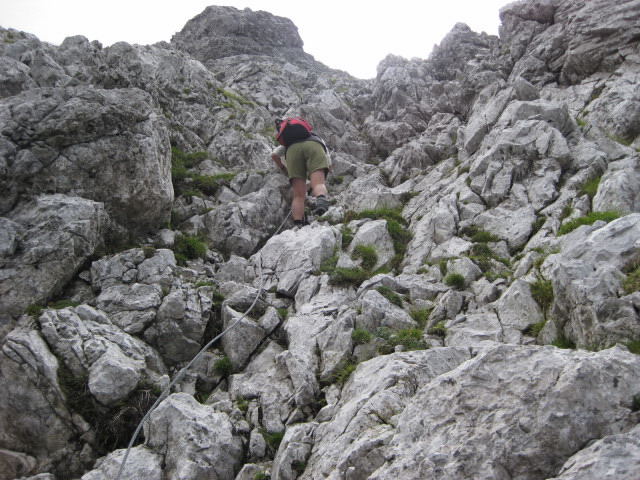 Foto: Wolfgang Lauschensky / Wandertour / Reißkofel 2371m Überschreitung / Block- und Schrofenkletterei / 28.08.2010 19:21:58
