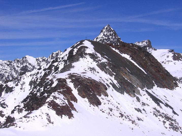 Foto: Andreas Koller / Wandertour / Schussgrubenkogel mit Abstiegsvarianten (3211m) / Stubaier Wildspitze (3340m) / 07.09.2010 21:30:06
