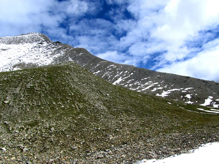 Foto: Andreas Koller / Wandertour / Piz Blaisun über dem Albulapass (3200m) / Piz Blaisun und dessen SW-Grat / 09.09.2010 01:08:51