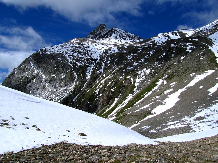 Foto: Andreas Koller / Wandertour / Piz Blaisun über dem Albulapass (3200m) / Piz Uertsch (3268m) / 09.09.2010 01:08:08