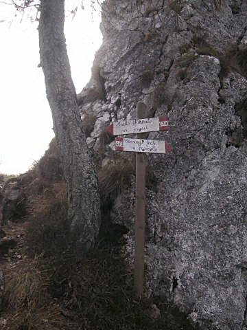 Foto: Wolfgang Lauschensky / Wandertour / Sentiero Somator / 'solo per esperti' links / 13.12.2011 12:21:15