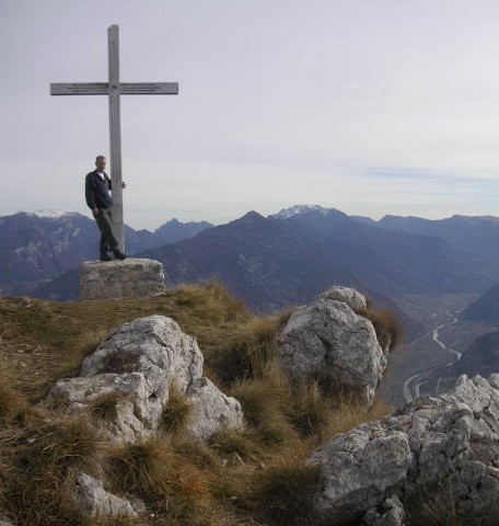 Foto: Wolfgang Lauschensky / Wandertour / Sentiero Somator / Monte Biaena über dem Etschtal / 13.12.2011 12:20:31