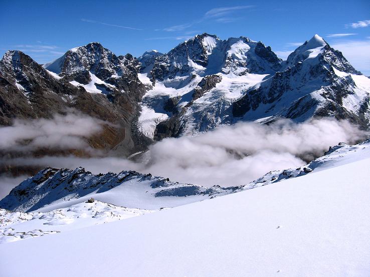 Foto: Andreas Koller / Wandertour / Piz Murtel und Fuorcla Surlej (3433m) / 15.10.2010 21:17:28