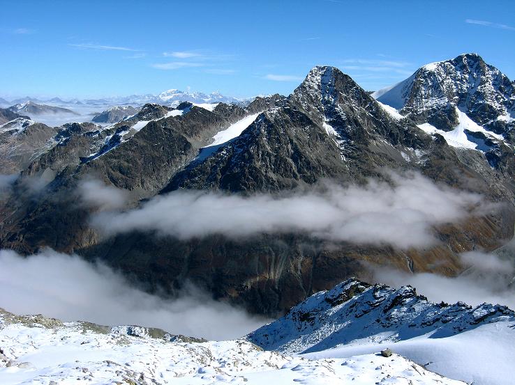 Foto: Andreas Koller / Wandertour / Piz Murtel und Fuorcla Surlej (3433m) / 15.10.2010 21:16:57