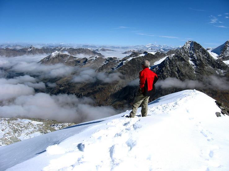 Foto: Andreas Koller / Wandertour / Piz Murtel und Fuorcla Surlej (3433m) / 15.10.2010 21:14:57