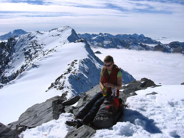 Foto: Andreas Koller / Wandertour / Piz Murtel und Fuorcla Surlej (3433m) / 15.10.2010 21:14:47