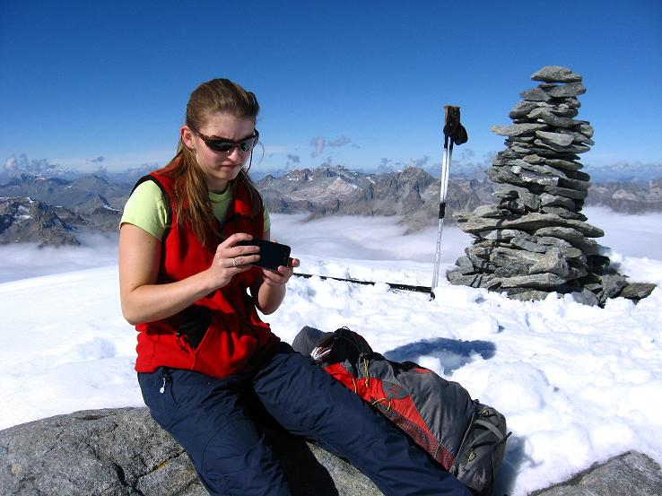 Foto: Andreas Koller / Wandertour / Piz Murtel und Fuorcla Surlej (3433m) / 15.10.2010 21:14:29