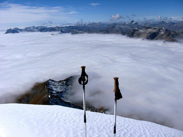 Foto: Andreas Koller / Wandertour / Piz Murtel und Fuorcla Surlej (3433m) / 15.10.2010 21:14:21