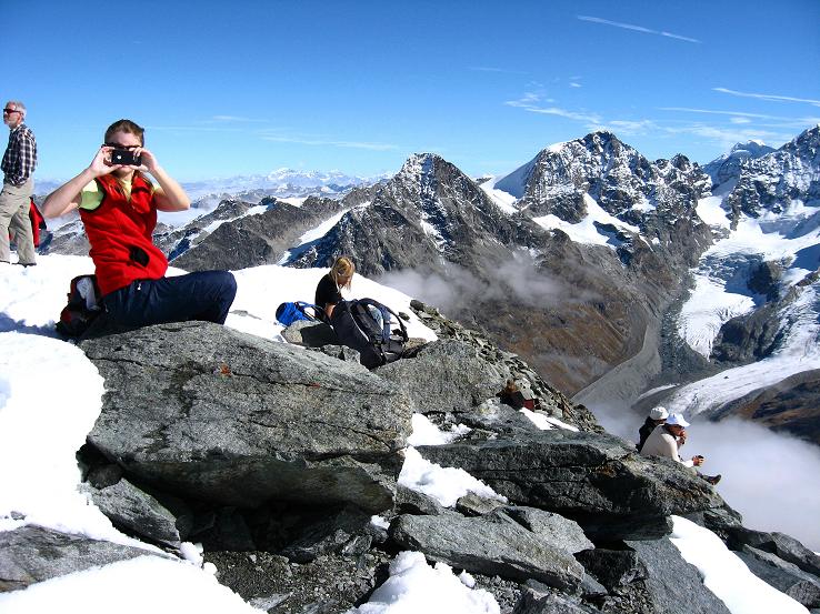 Foto: Andreas Koller / Wandertour / Piz Murtel und Fuorcla Surlej (3433m) / 15.10.2010 21:13:33