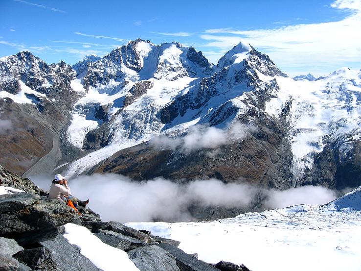 Foto: Andreas Koller / Wandertour / Piz Murtel und Fuorcla Surlej (3433m) / 15.10.2010 21:13:22