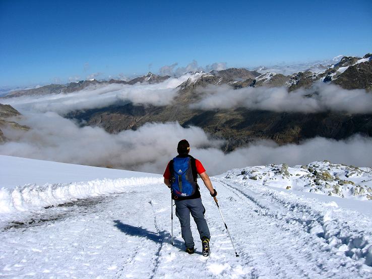 Foto: Andreas Koller / Wandertour / Piz Murtel und Fuorcla Surlej (3433m) / 15.10.2010 21:10:39