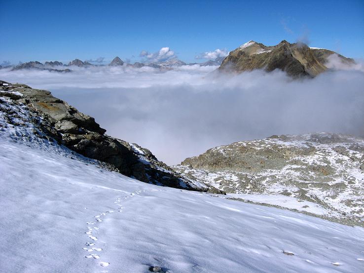 Foto: Andreas Koller / Wandertour / Piz Murtel und Fuorcla Surlej (3433m) / 15.10.2010 21:08:37
