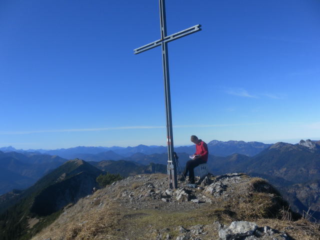 Foto: Wolfgang Lauschensky / Wandertour / Blauberge - Überschreitung / Halserspitze / 22.11.2011 23:03:27