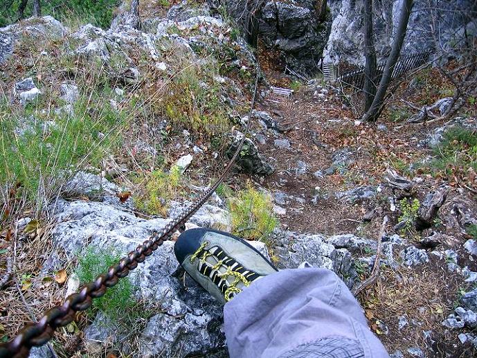 Foto: Andreas Koller / Klettertour / Doppelsteig (722m) / 02.11.2010 20:29:46