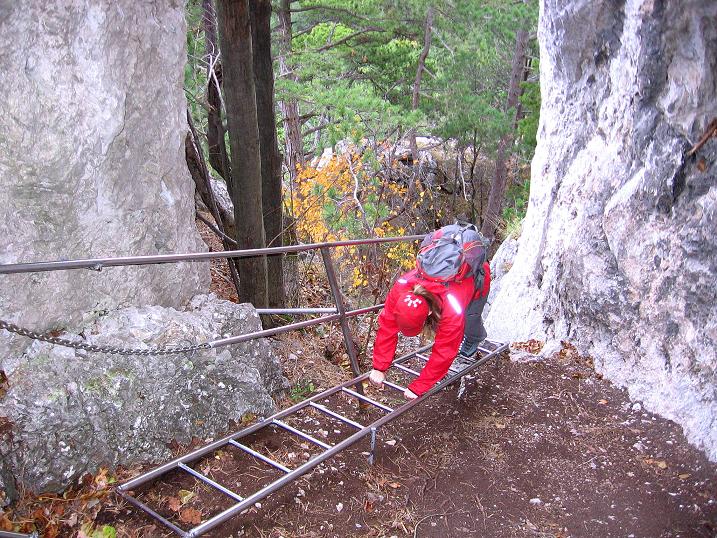 Foto: Andreas Koller / Klettertour / Doppelsteig (722m) / 02.11.2010 20:29:27