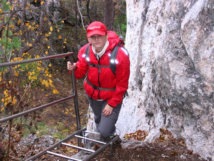 Foto: Andreas Koller / Klettertour / Doppelsteig (722m) / 02.11.2010 20:29:15