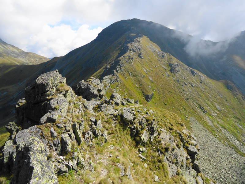 Foto: Günter Siegl / Wandertour / Aus dem Lerchgraben auf den Lärchkogel (2259m) / SSO-Grat / 11.09.2013 18:57:10
