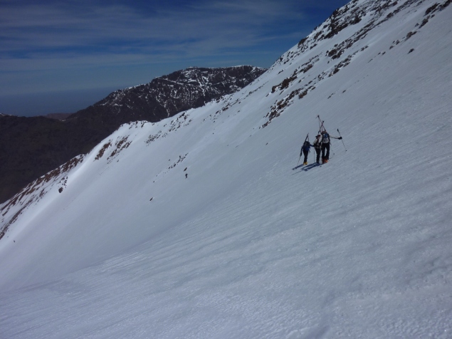 Foto: Manfred Karl / Skitour / Likkemt, 3625 m / Endlich wird es flacher! / 05.02.2012 18:56:41