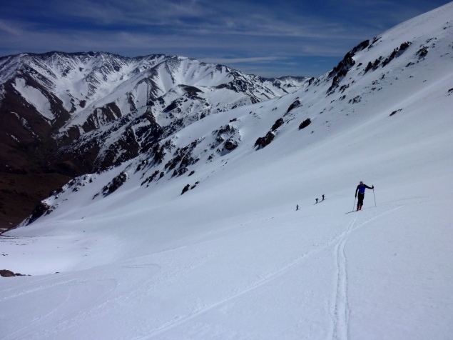 Foto: Manfred Karl / Skitour / Likkemt, 3625 m / Anstrengender Gegenanstieg als Preis für den Hochgenuss / 05.02.2012 18:53:48