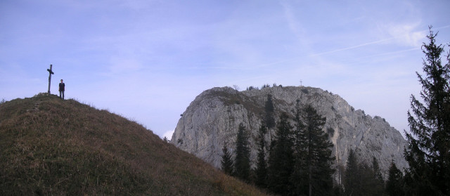 Foto: Wolfgang Lauschensky / Wandertour / Kindlwand Wasserwand Heuberg Kitzstein / Heuberg mit Blick zur Wasserwand / 23.11.2010 17:21:25