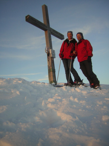 Foto: Wolfgang Lauschensky / Skitour / Labenberg - Pitscherberg - Wieslerhorn  Skiwanderung / Wieslerhorngipfel / 01.12.2010 22:48:27