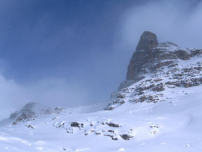 Foto: Andreas Koller / Skitour / Piz Campagnung Südgipfel (2826m) / 14.12.2010 20:53:30
