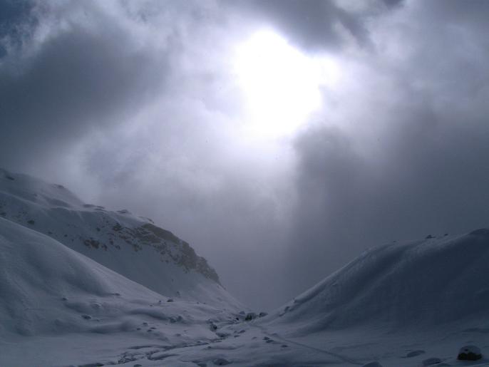 Foto: Andreas Koller / Skitour / Piz Campagnung Südgipfel (2826m) / 14.12.2010 20:53:25
