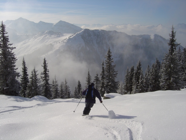 Foto: Manfred Karl / Skitour / Auracher Gipfelrunde Gebra - Weißkopfkogel - Bischof / 13.01.2013 20:54:52
