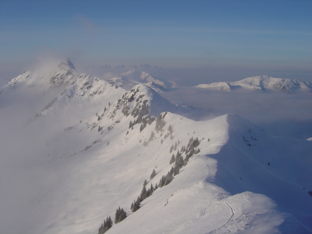 Foto: Manfred Karl / Skitour / Auracher Gipfelrunde Gebra - Weißkopfkogel - Bischof / Gebra und Weißkopfkogel / 13.01.2013 20:50:30