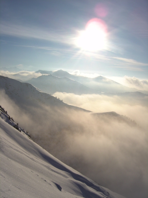 Foto: Manfred Karl / Skitour / Auracher Gipfelrunde Gebra - Weißkopfkogel - Bischof / In der Bischof-Flanke / 13.01.2013 20:49:33