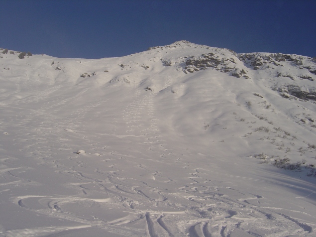 Foto: Manfred Karl / Skitour / Auracher Gipfelrunde Gebra - Weißkopfkogel - Bischof / 13.01.2013 20:48:32