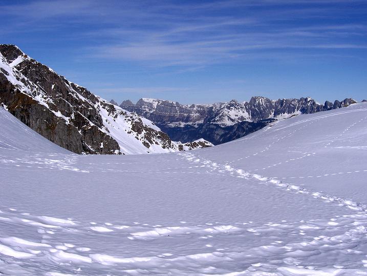 Foto: Andreas Koller / Skitour / Pizol - im Reich der Grauen Hörner (2844m) / 11.02.2011 18:55:40
