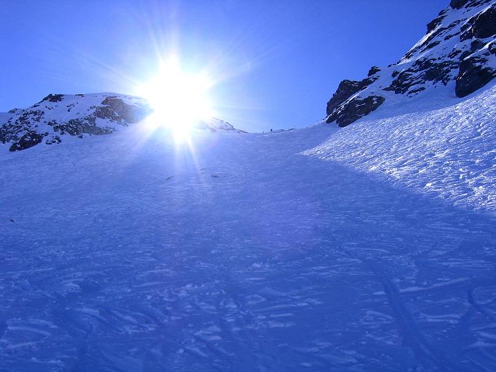 Foto: Andreas Koller / Skitour / Pizol - im Reich der Grauen Hörner (2844m) / Pizolgletscher / 11.02.2011 18:50:39