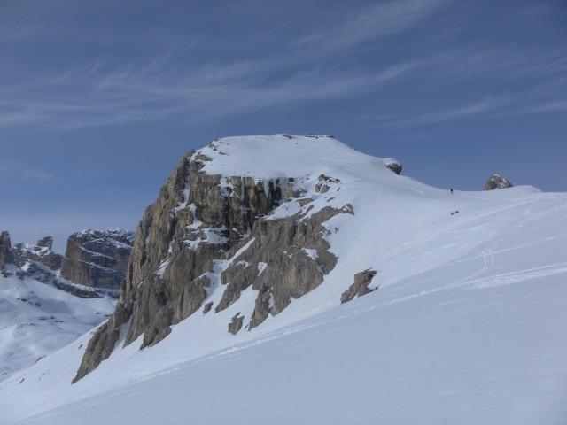 Foto: Wolfgang Lauschensky / Skitour / Innichriedel 2526m / Gipfelhang  / 04.03.2011 18:25:37