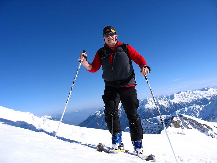 Foto: Andreas Koller / Skitour / Vom Sadnighaus auf den Krahkopf (2844m) / Am Krahkopf / 10.03.2011 21:32:47