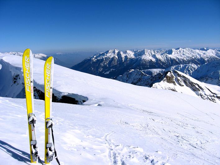 Foto: Andreas Koller / Skitour / Vom Sadnighaus auf den Krahkopf (2844m) / Blick nach O / 10.03.2011 21:29:32