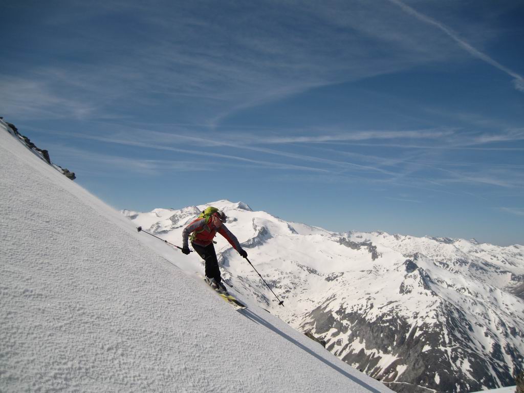 Foto: Heidi Schützinger / Skitour / Weinschnabel aus dem Maltatal / Abfahrt von der Kaltwand / 11.05.2011 15:23:30