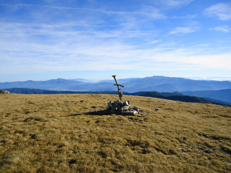 Foto: Günter Siegl / Wandertour / Über die Loretto-Kapelle zum Gipfelsammeln (2308m) / Gipfel Lahneck / 31.10.2014 11:23:37