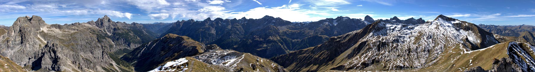 Foto: vince 51 / Wandertour / Kanzberg-Jochspitze Rundtour / Jochspitze-Panorama / 17.06.2011 22:36:56