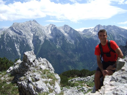 Foto: hofchri / Wandertour / Stadelhorn (2286 m) – Runde Böselsteig (B) und Schaflsteig / Blick zum Hochkalter / 25.06.2011 18:11:02