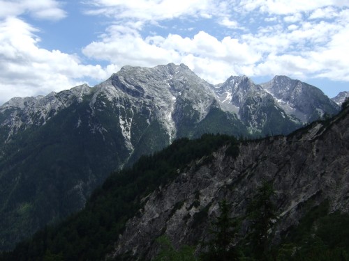 Foto: hofchri / Wandertour / Stadelhorn (2286 m) – Runde Böselsteig (B) und Schaflsteig / der Hochkalter / 25.06.2011 18:08:07