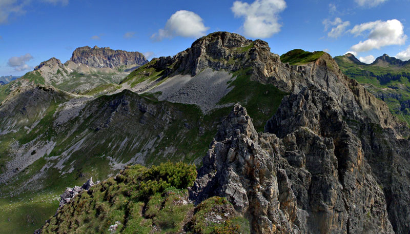 Foto: vince 51 / Wandertour / Saladinaspitze/Fensterlewand / Rote Wand/ Fensterlewand / 01.07.2011 22:36:36