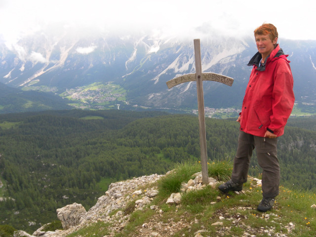 Foto: Wolfgang Lauschensky / Wandertour / Monte Pena oder Penna 2196m / Pax nobiscum / 02.07.2011 16:24:48