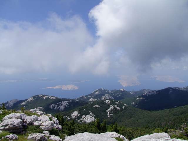 Foto: Datzi / Wandertour / Tour auf den Balinovac im Nationalpark Sjenerni / Die Aussicht am V. Koza / 22.07.2011 18:31:22