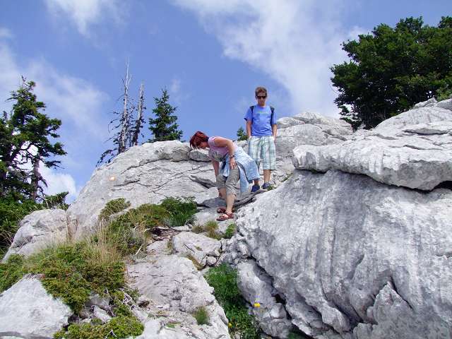 Foto: Datzi / Wandertour / Tour auf den Balinovac im Nationalpark Sjenerni / Der Abstieg vom V. Koza / 22.07.2011 18:32:26