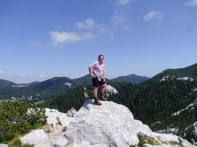 Foto: Datzi / Wandertour / Tour auf den Balinovac im Nationalpark Sjenerni / Am Gipfel vom Balinovac / 22.07.2011 18:33:41