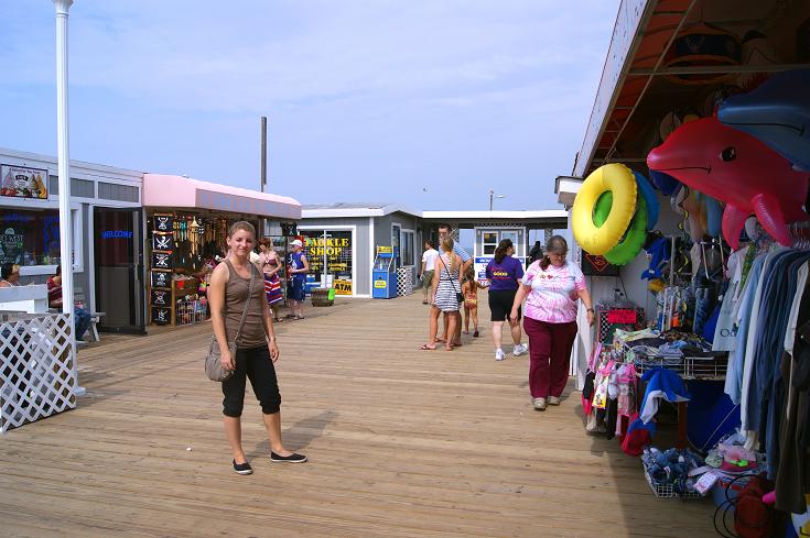 Foto: Andreas Koller / Wandertour / Virginia Beach Boardwalk (5m) / Fishing Pier / 06.08.2011 20:29:45
