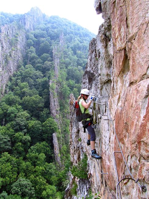 Foto: Andreas Koller / Klettersteigtour / Via ferrata Nelson Rocks (1006m) / 14.08.2011 02:48:16