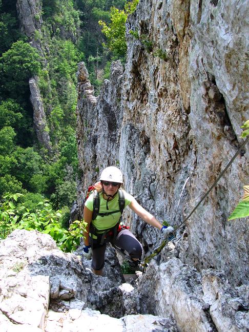 Foto: Andreas Koller / Klettersteigtour / Via ferrata Nelson Rocks (1006m) / 14.08.2011 02:48:09